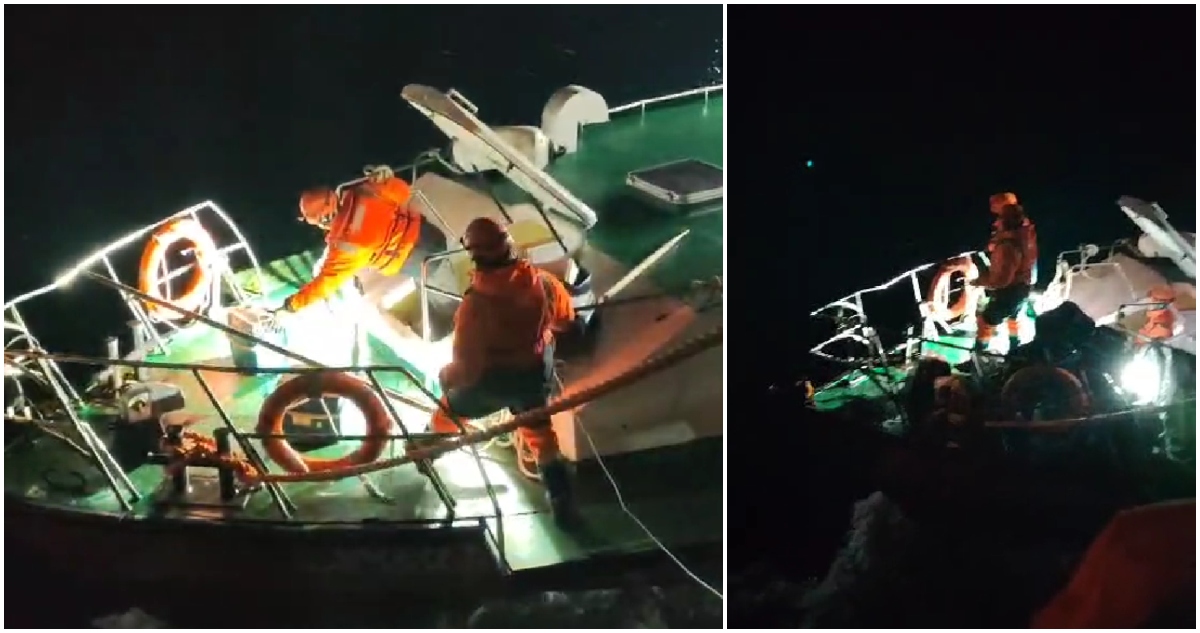 Captura de videos cedidos a RBB Puerto Montt