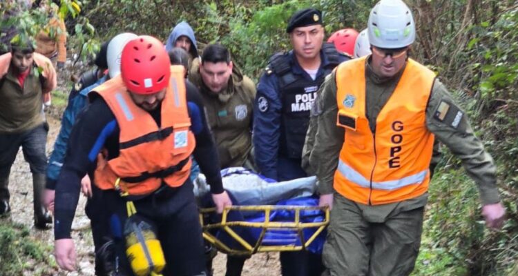 Encuentran cuerpo de pescador que estaba desaparecido en río Quenuir en Los Muermos