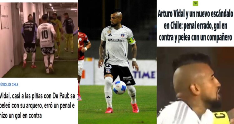 Arturo Vidal y otro escándalo en Colo Colo.