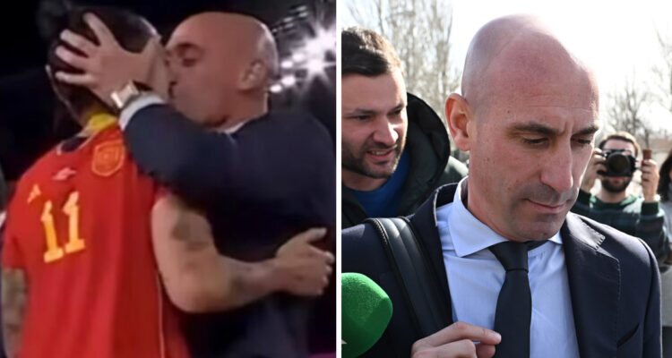Confirman sanción a Luis Rubiales por “agresión sexual” contra Jenni Hermoso.
