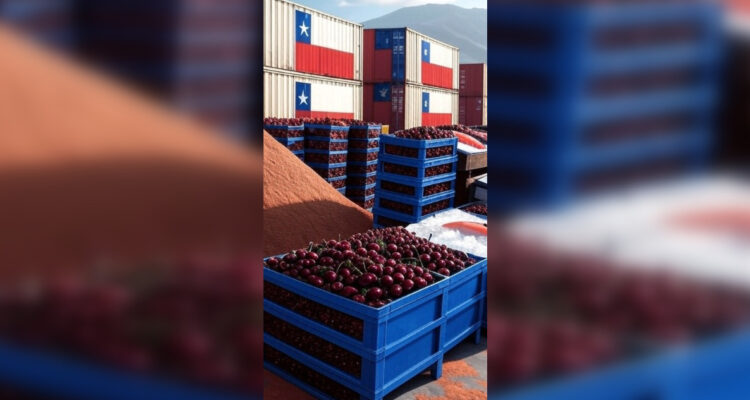 Cobre, cerezas, litio y más: Chile se posicionó como el mayor exportador mundial de 24 productos