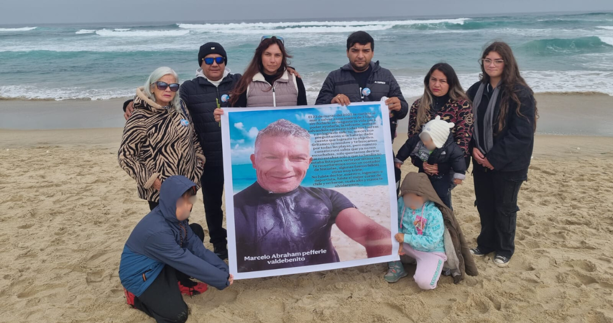 Marcelo, el hombre que el mar nunca devolvió en el Tabo y una familia sin esperanzas de encontrarlo