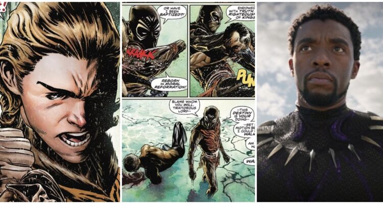 Fans de Marvel enfurecidos por hijo rubio y caucásico de “Pantera Negra”: “Es una locura”
