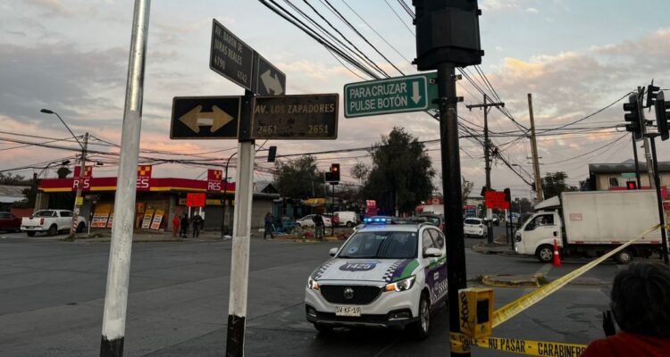 Mujer muere atropellada por bus RED en Conchalí