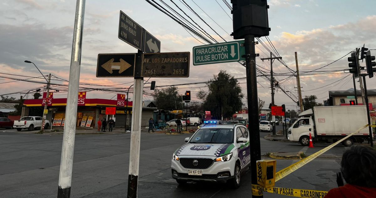 Mujer muere atropellada por bus RED en Conchalí