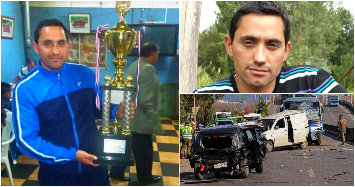 Fútbol amateur de Concepción llora muerte de “Charchita”: quién era el fallecido en violento choque