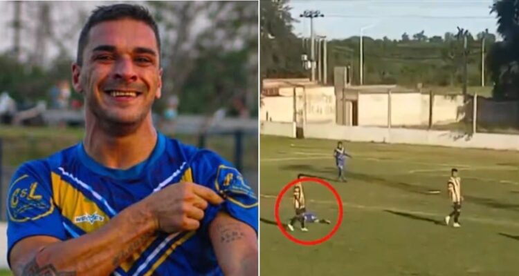 Futbolista de 35 años muere en Argentina tras colapsar en pleno partido