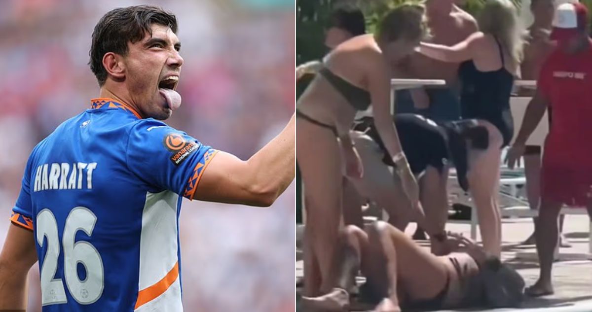 El futbolista Kian Harratt protagonizó polémica en Ibiza: arrojó silla en pelea, golpeó a mujer y no la asistió