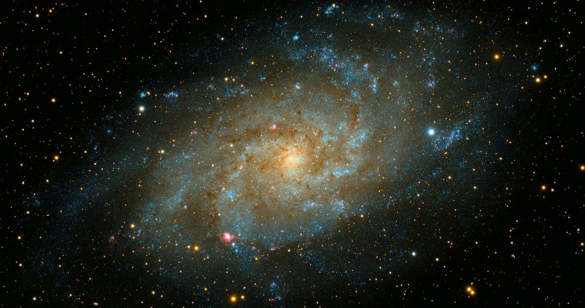 Imagen de una galaxia para ilustrar observaciones sobre el “amanecer cósmico”