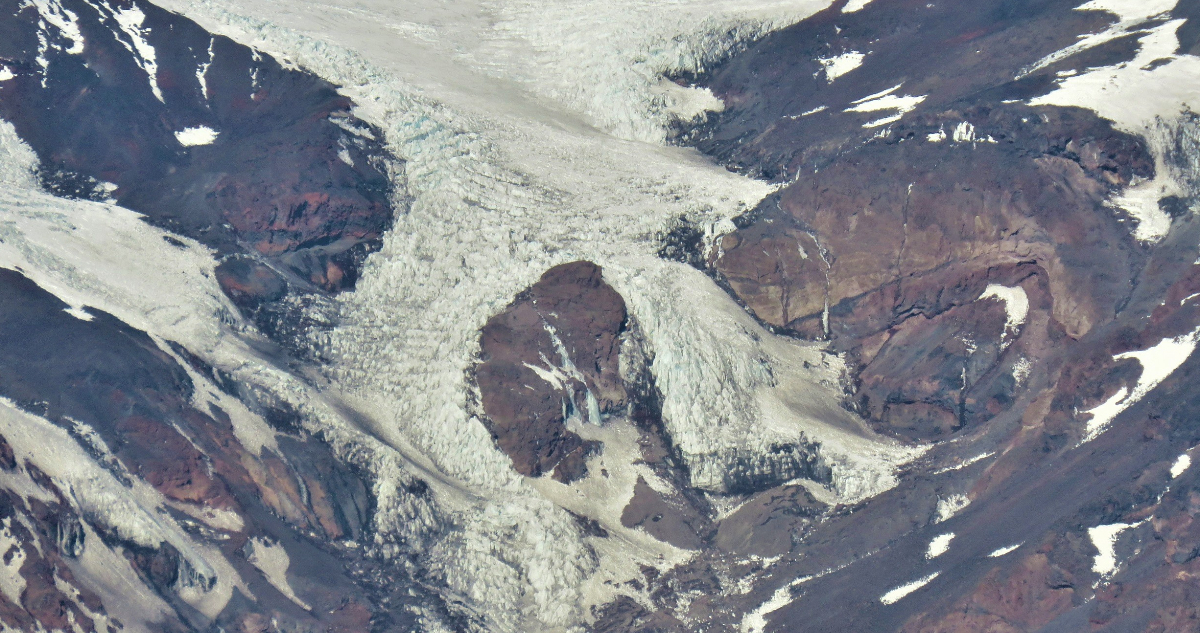 Uno de los glaciares del Cajón del Maipo