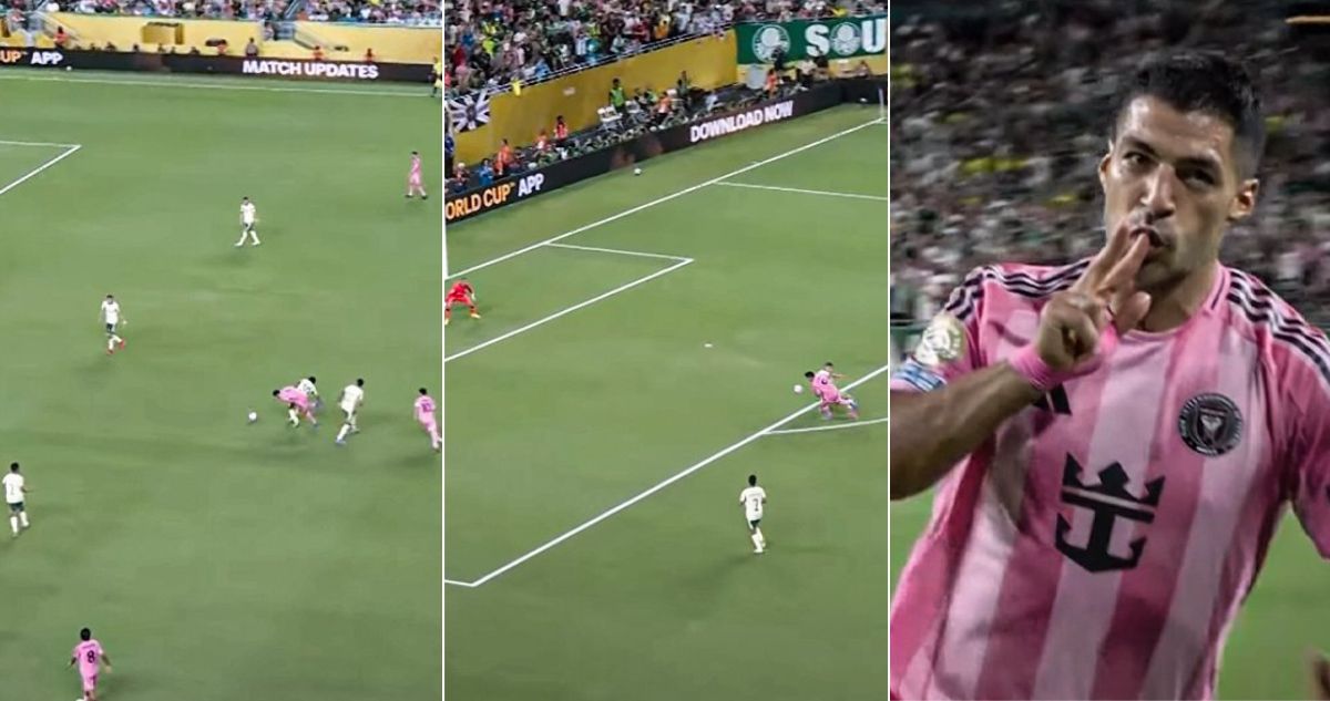 Luis Suárez y un golazo increíble al Palmeiras en el Mundial de Clubes