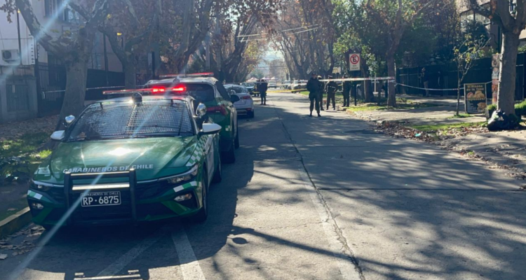 Hombre es asesinado a tiros a plena luz del día en Ñuñoa
