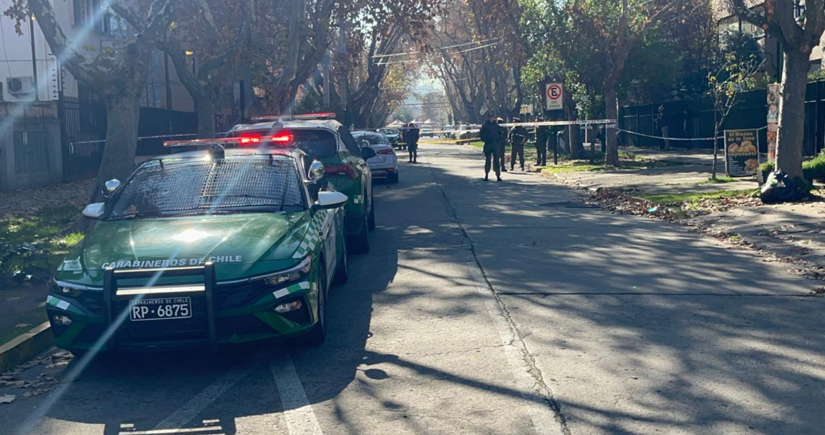 Hombre es asesinado a tiros a plena luz del día en Ñuñoa