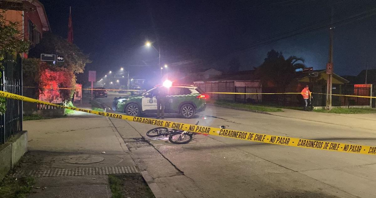 Hombre baleado a metros de alcalde en Concepción