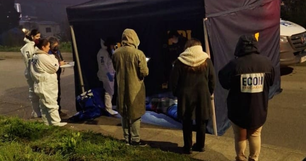 Homicidio en Gran Concepción: hombre baleado en Andalién
