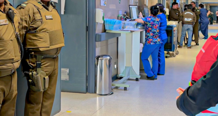 Interior del Hospital de Los Ángeles por hombre que le disparó a su esposa