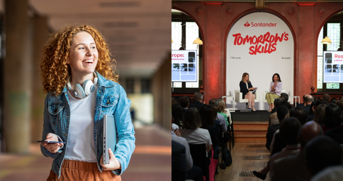 Informe de Santander revela que la formación continua e IA marcarán el futuro de la empleabilidad