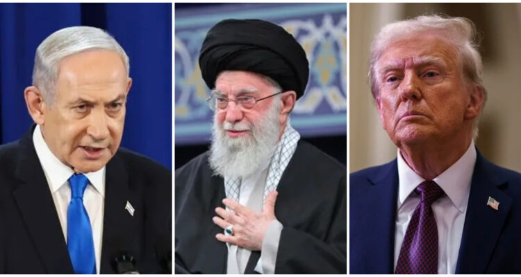 Benjamin Netanyahu, Ali Jameneí y Donald Trump