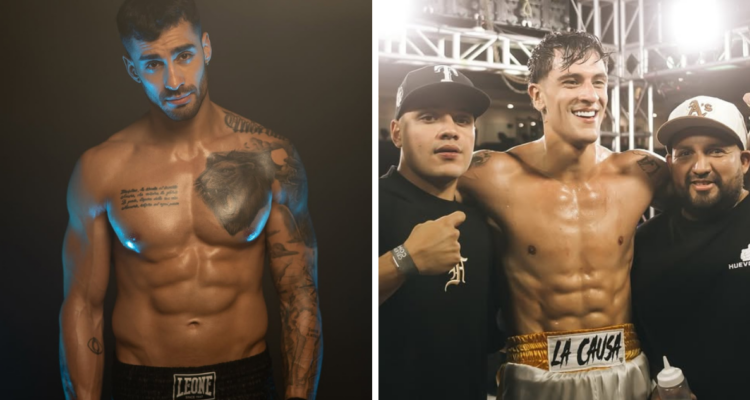 Jorge Aldoney y Emil la Causa, luchador peruano en referencia al ‘Celebrity Combat’