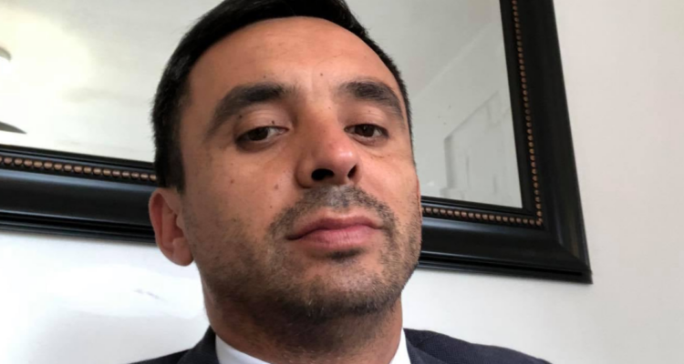 Imagen del concejal de Hualqui, Javier López, acusado por violencia intrafamiliar