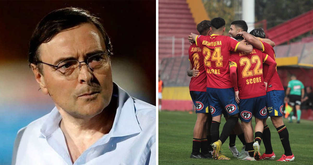 Jorge Segovia avisó que Unión Española no descenderá de la Liga de Primera.