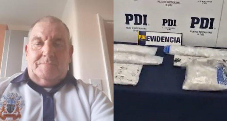 El jubilado británico que podría morir en cárcel chilena: tenía 5 kilos de droga, pero alega inocencia