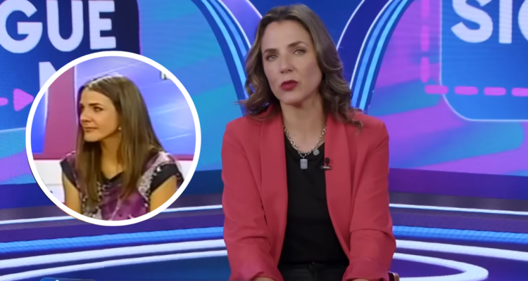 Julia Vial en ‘Sigueme’ y en ‘Intrusos’ en la miniatura en referencia a amenazas