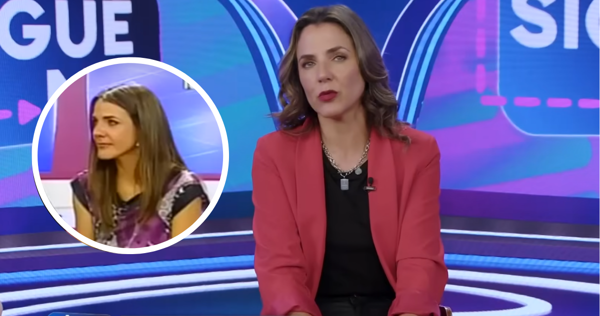 Julia Vial en ‘Sigueme’ y en ‘Intrusos’ en la miniatura en referencia a amenazas