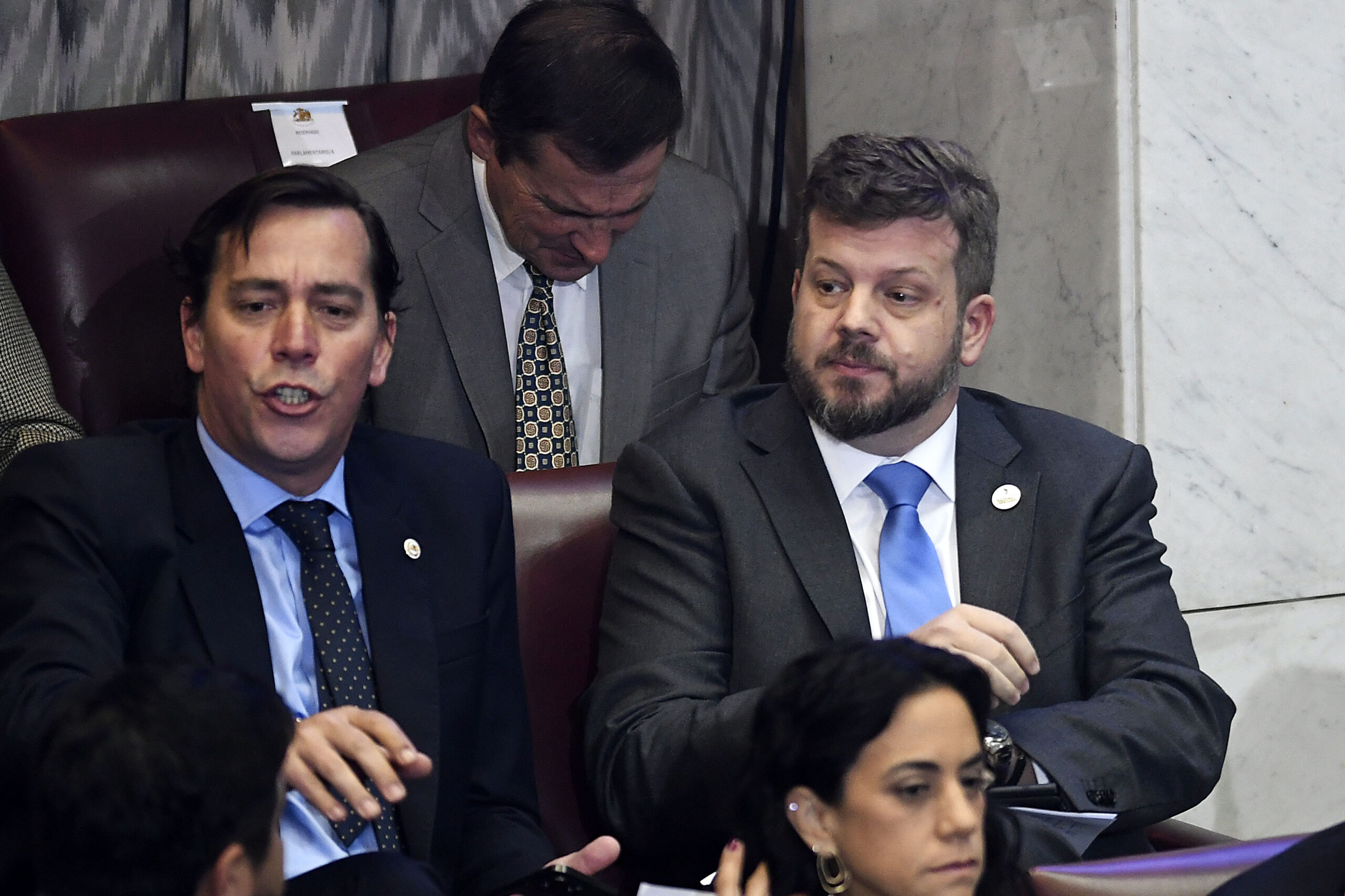 Kaiser durante Cuenta Pública