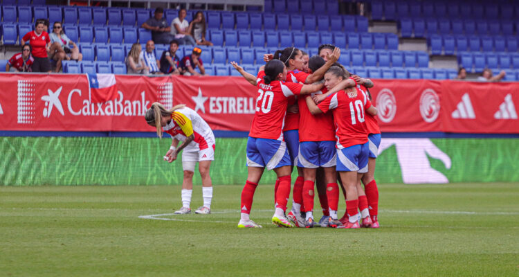 La Roja Femenina vence a Cataluña en amistoso