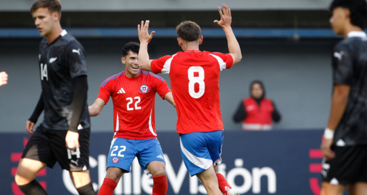 Los goles con que La Roja Sub 20 superó a Nueza Zelanda por segunda vez en cuatro días