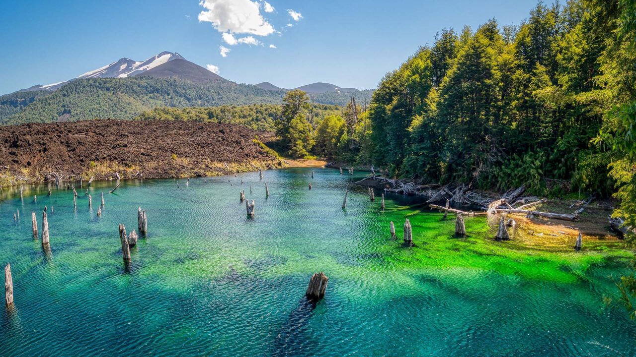 trekking Chile, Laguna Arcoíris 