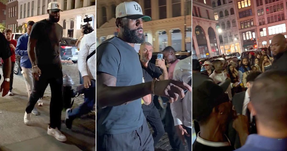 LeBron James fue insultado y abucheado en la calle en New York: le recordaron a Jordan y Kobe