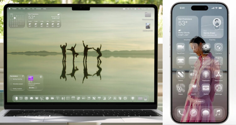 Así es la nueva apariencia de la interfaz de Apple