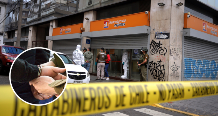 “Lo estábamos esperando”: padre va a formalización de su hijo y termina detenido por robo a banco