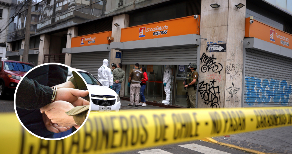 “Lo estábamos esperando”: padre va a formalización de su hijo y termina detenido por robo a banco