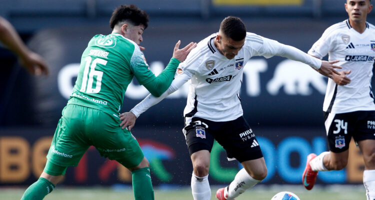 Lucas Cepeda jugando en Colo Colo