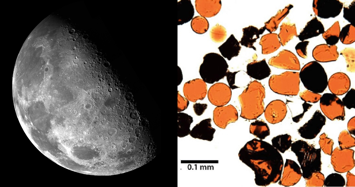 Científicos desentrañan misterio de las “perlas” de vidrio naranjo que fueron encontradas en la Luna