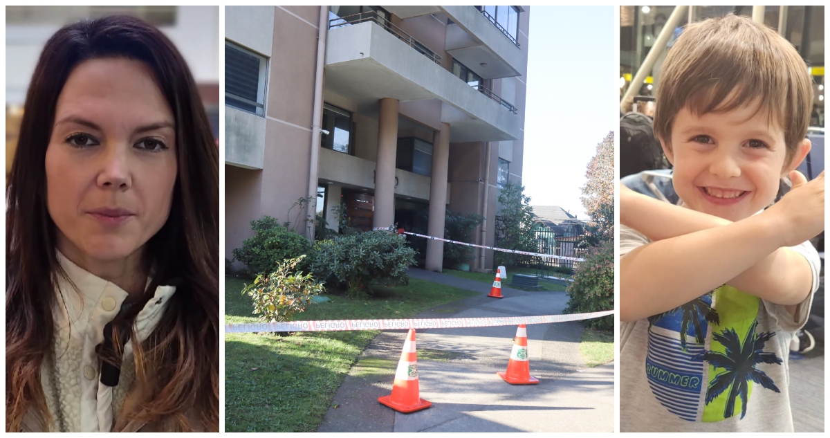Madre de Valentín, niño de 5 años que murió tras caer de piso 13 en edificio de San Pedro de la Paz