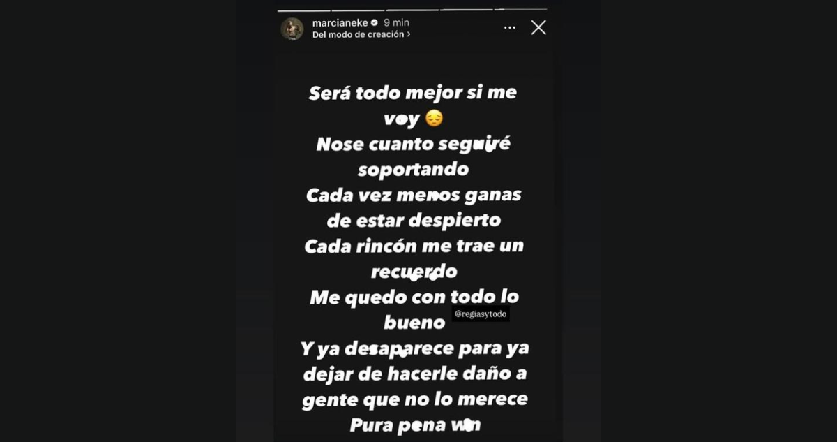 Mensaje de Marcianeke