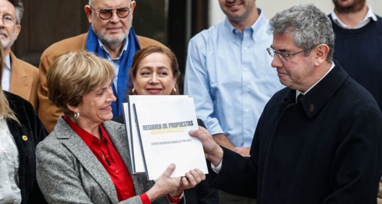 Matthei desdramatiza renuncia de militantes de Amarillos tras recibir respaldo del partido