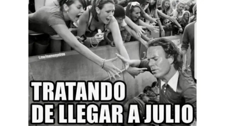 Revisa los mejores memes de Julio Iglesias