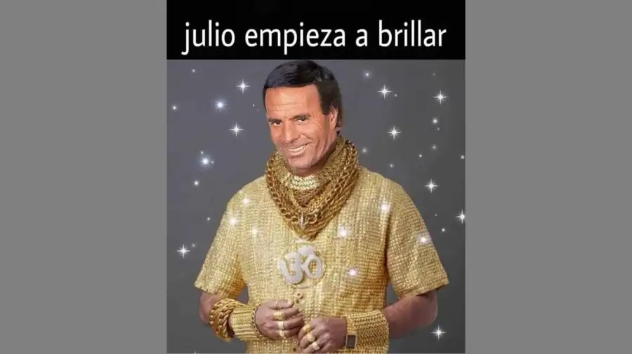 Revisa los mejores memes de Julio Iglesias