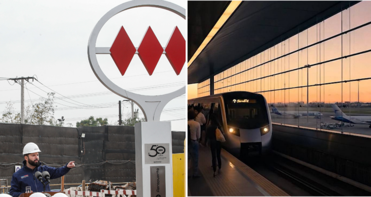 Así será extensión del Metro a Aeropuerto de Santiago: conoce posible valor, tramo y tiempos de viaje