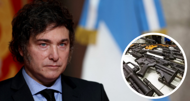 Gobierno argentino autoriza compra de armas semiautomáticas en población civil