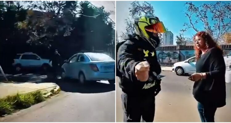 “Él se cruzó, po