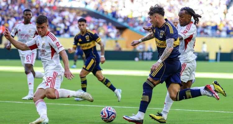 Boca empató con Benfica por el Mundial de Clubes.