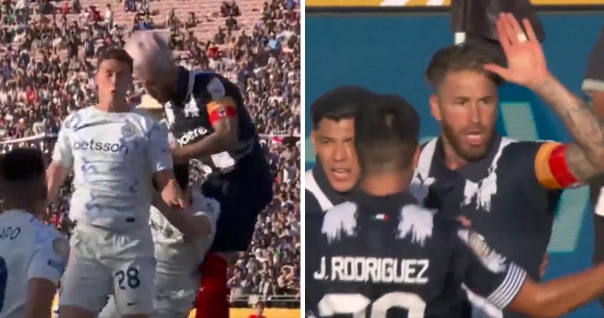 Sergio Ramos marcó golazo en Mundial de Clubes.