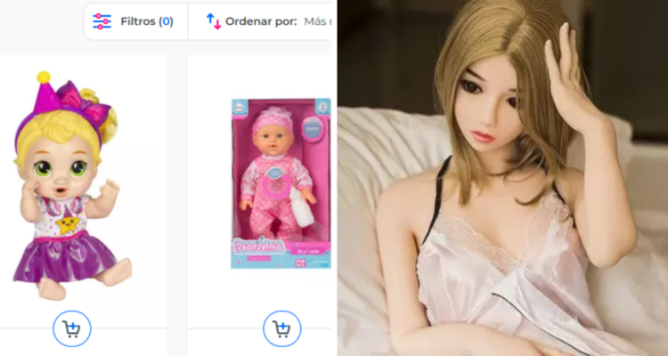 Mujer encontró muñecas sexuales en tienda Paris mientras buscaba juguetes con su nieta