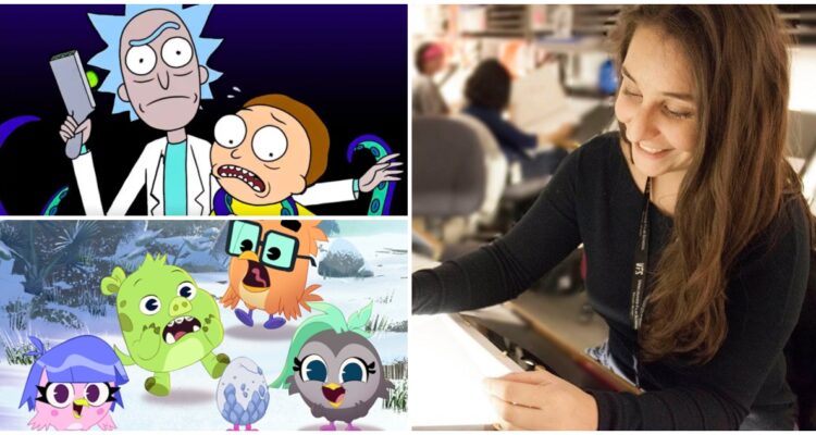 Natalie Betarce: La chilena que estuvo en Rick & Morty, Angry Birds y otros hits de Netflix y Disney